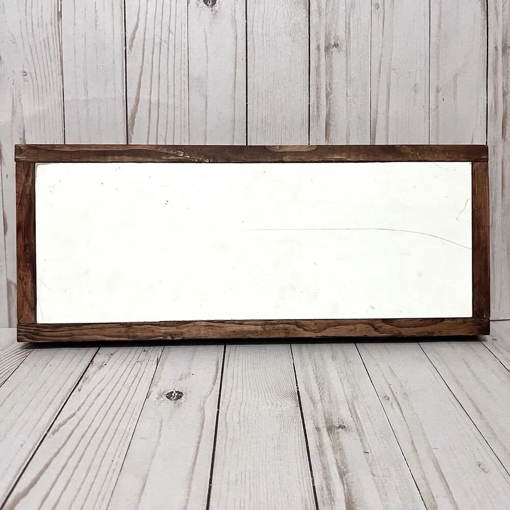Harry Potter Wooden Rectangular Framed Artwork Sign